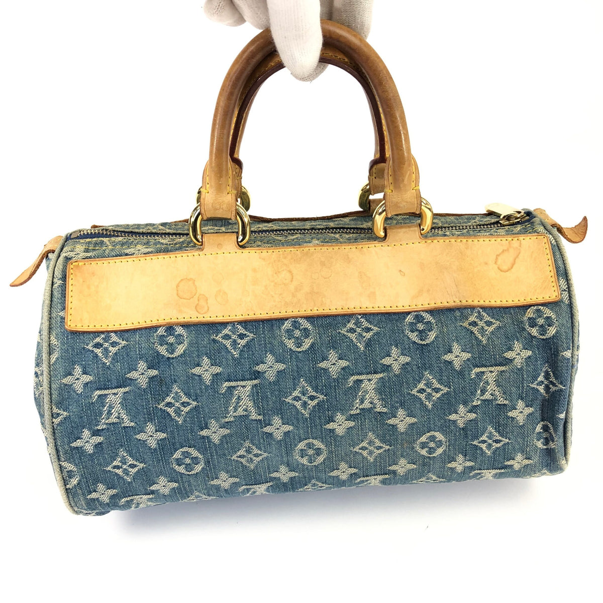 LOUIS VUITTON NEO SPEEDY DENIM BAG