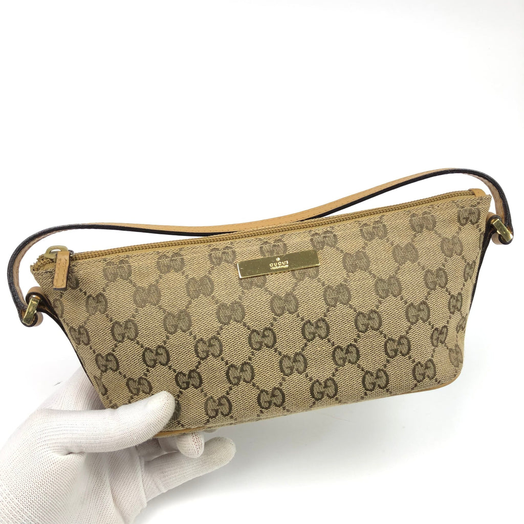 GUCCI MONOGRAM SHOULDER BAG