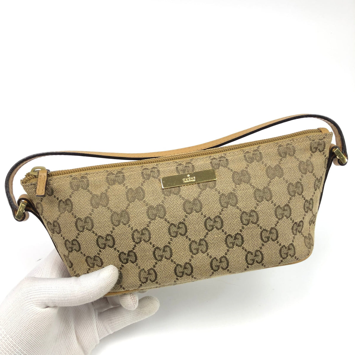 GUCCI MONOGRAM SHOULDER BAG