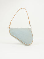 CHRISTIAN DIOR SPEEDWAY DENIM MINI SADDLE