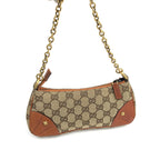 GUCCI MONOGRAM TOM FORD CHAIN SHOULDER BAG