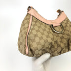 GUCCI ABBEY MONOGRAM SHOULDER BAG