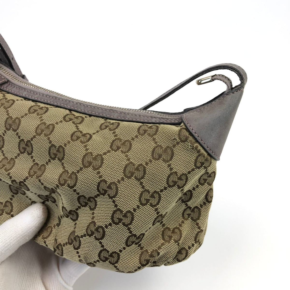 GUCCI MONOGRAM SHOULDER BAG