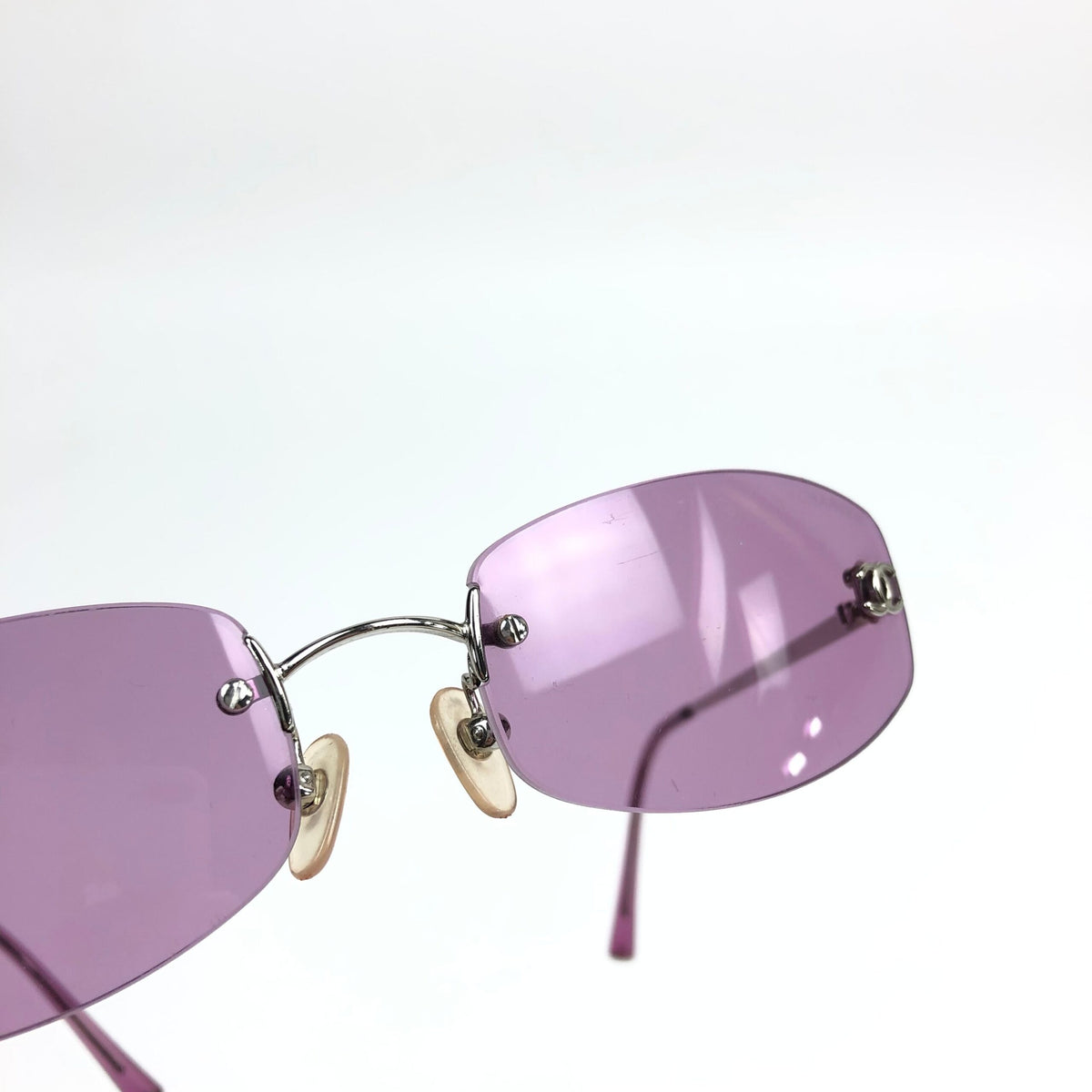 CHANEL RIMLESS SUNGLASSES