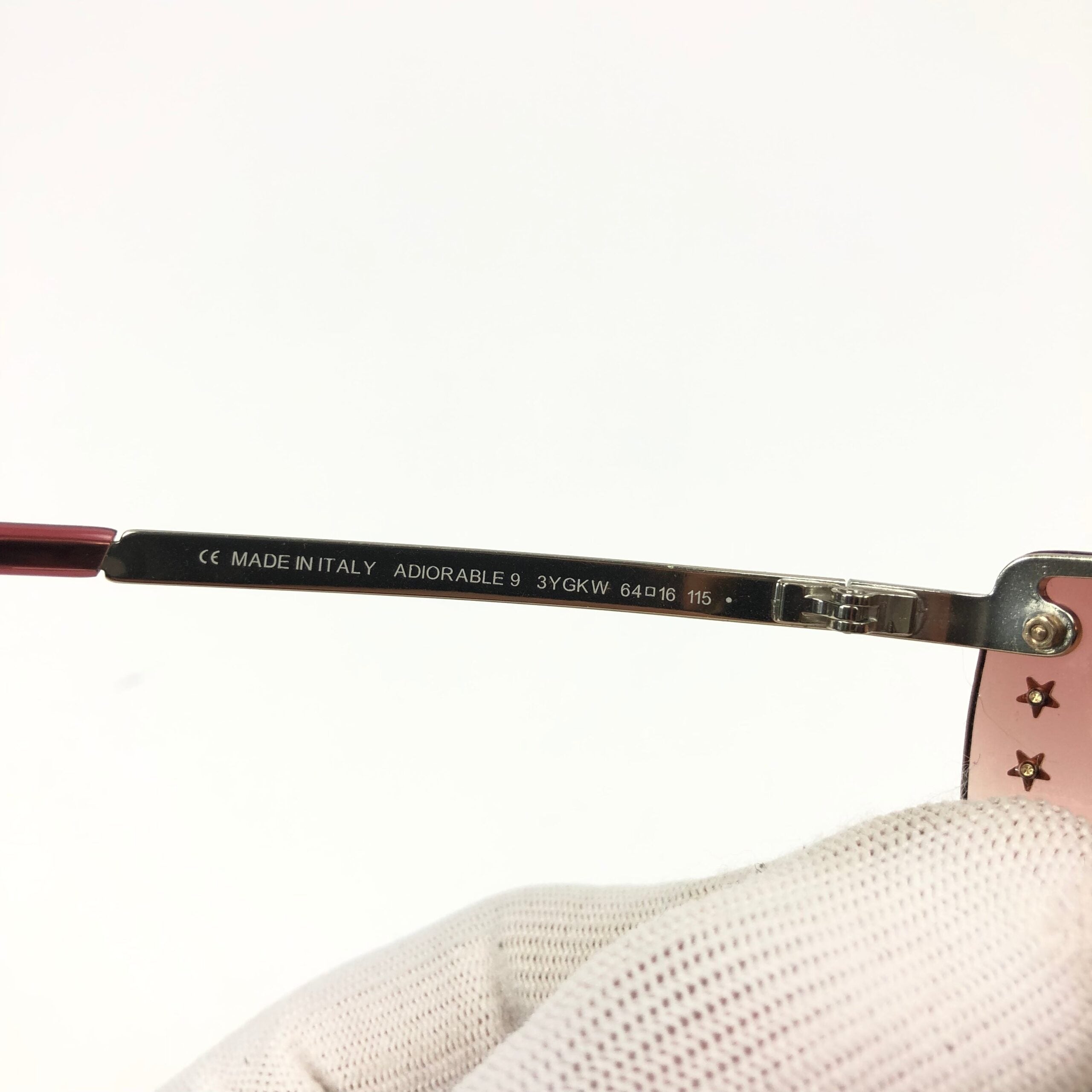 CHRISTIAN DIOR RIMLESS SUNGLASSES