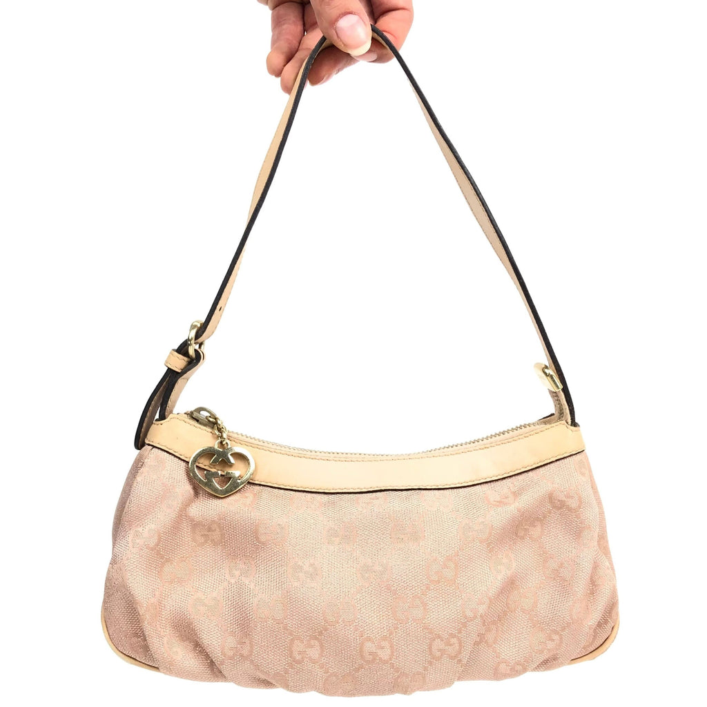 GUCCI MONOGRAM SHOULDER BAG