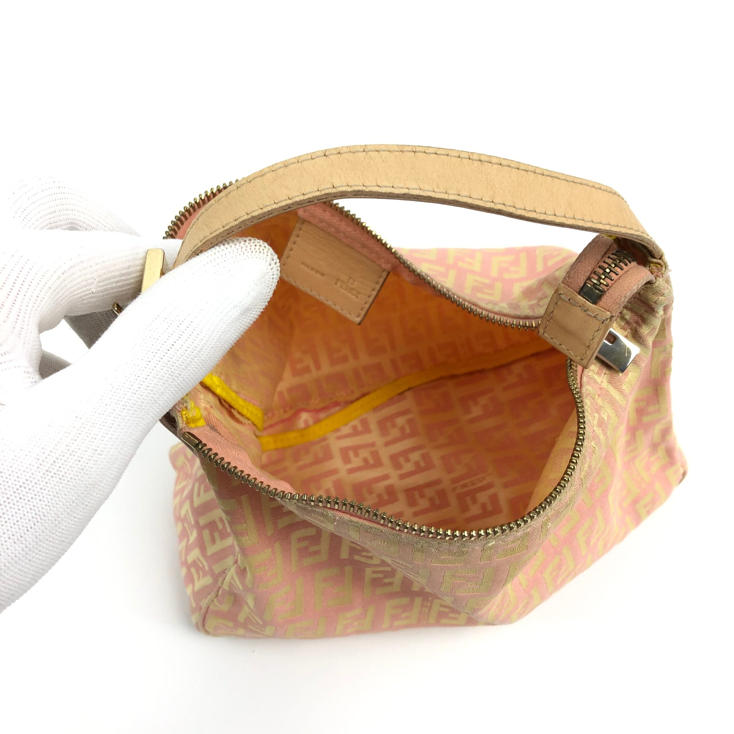 FENDI MONOGRAM CLUTCH BAG