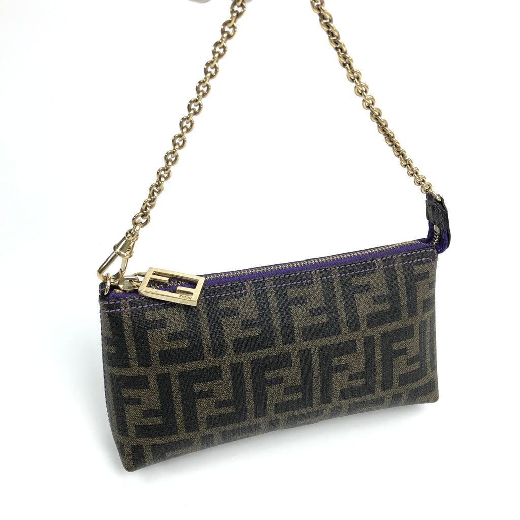 FENDI ZUCCA SHOULDER BAG
