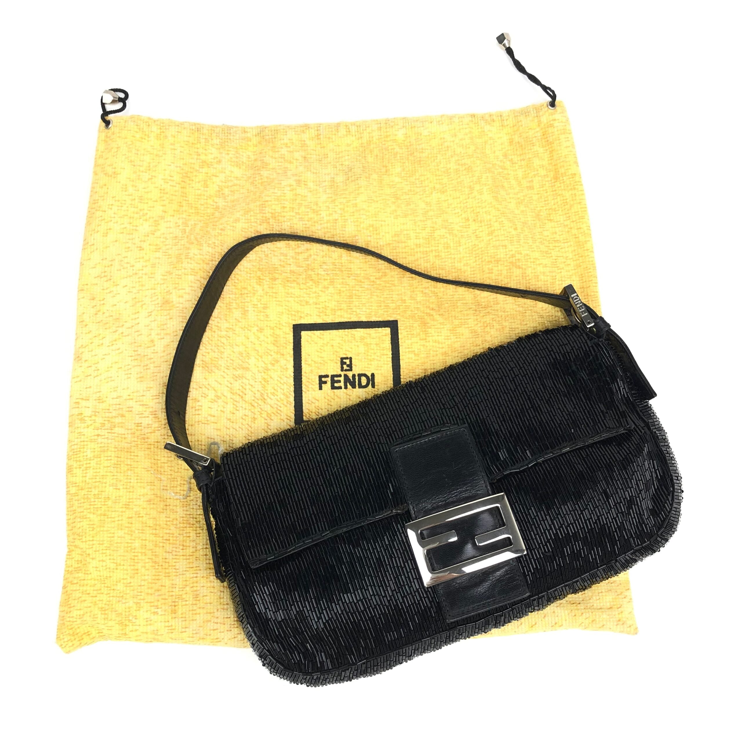 FENDI BEADED BAGUETTE BAG