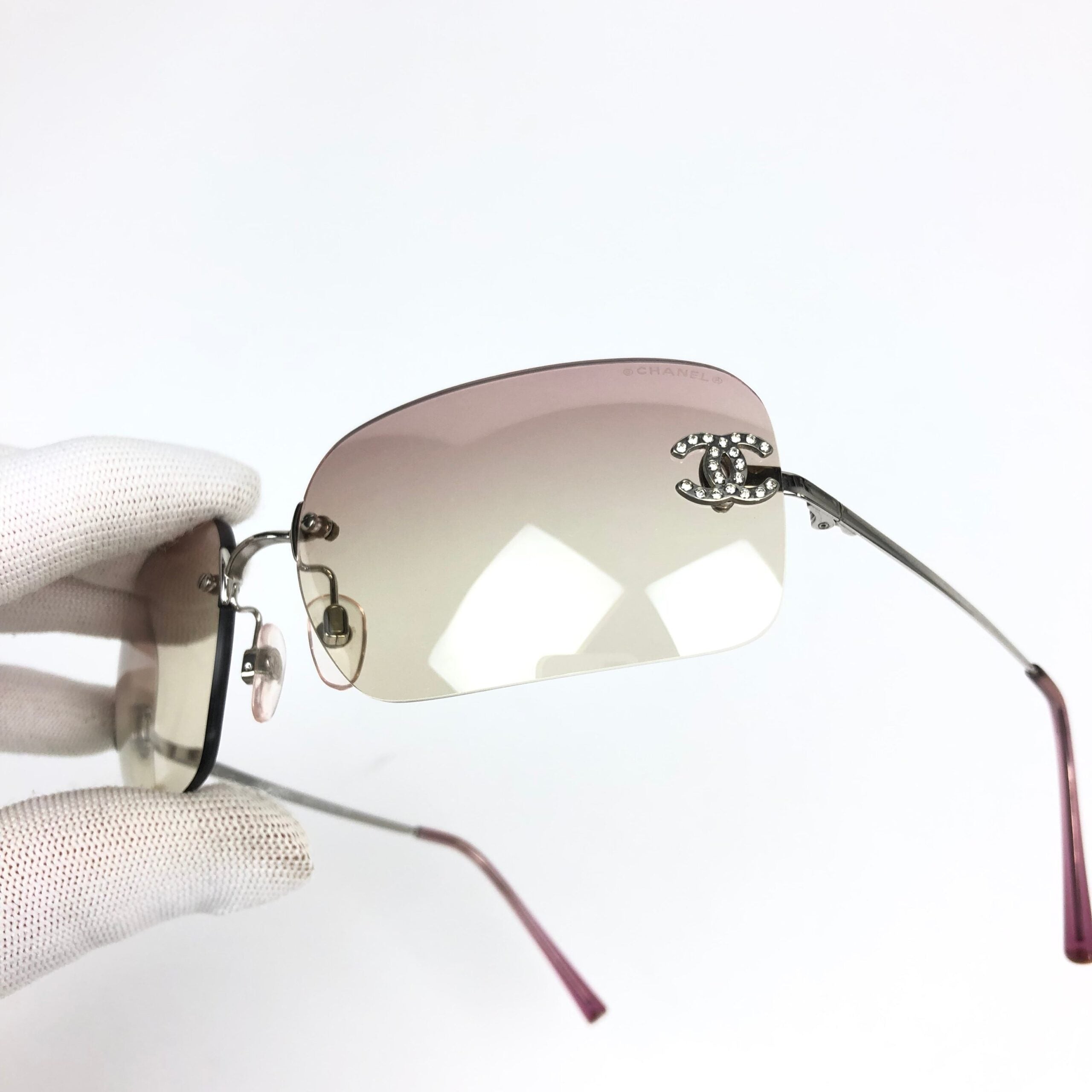 CHANEL RIMLESS SUNGLASSES