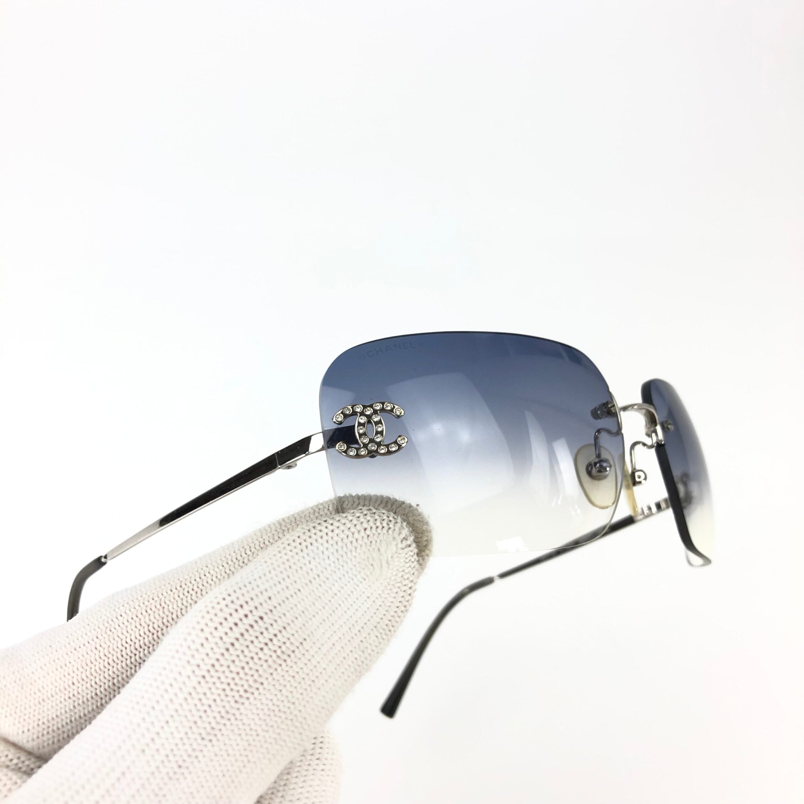 CHANEL RIMLESS SUNGLASSES