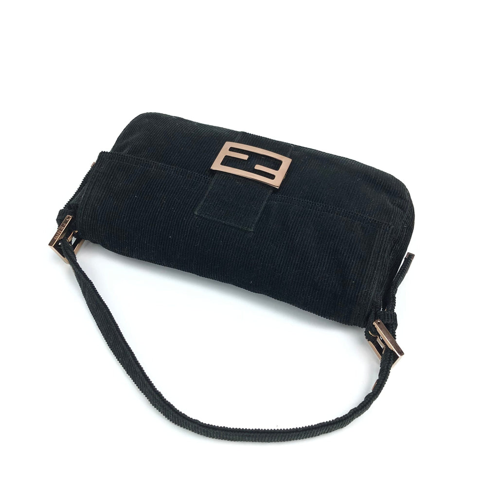 FENDI CORDUROY BAGUETTE BAG