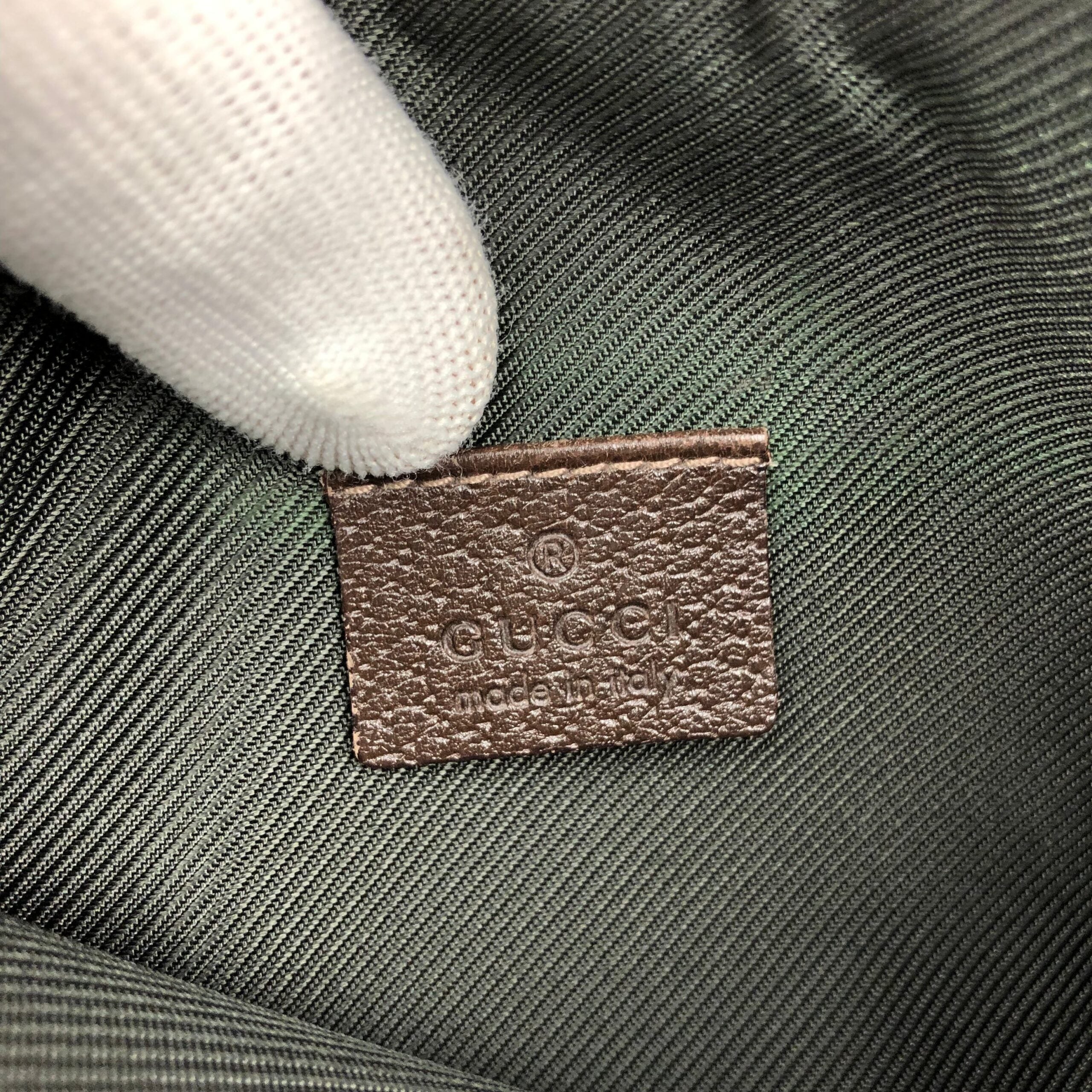 GUCCI MONOGRAM SHOULDER BAG