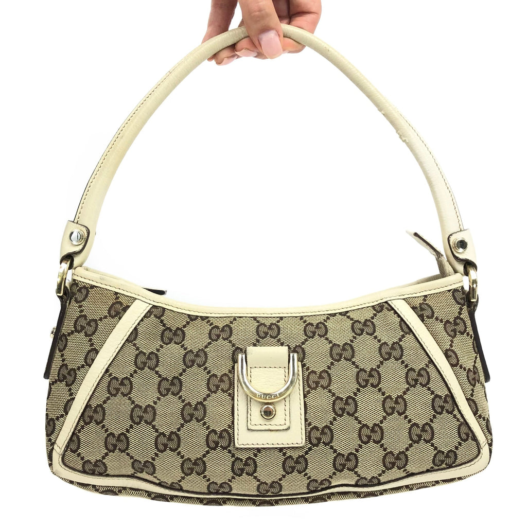 GUCCI MONOGRAM SHOULDER BAG