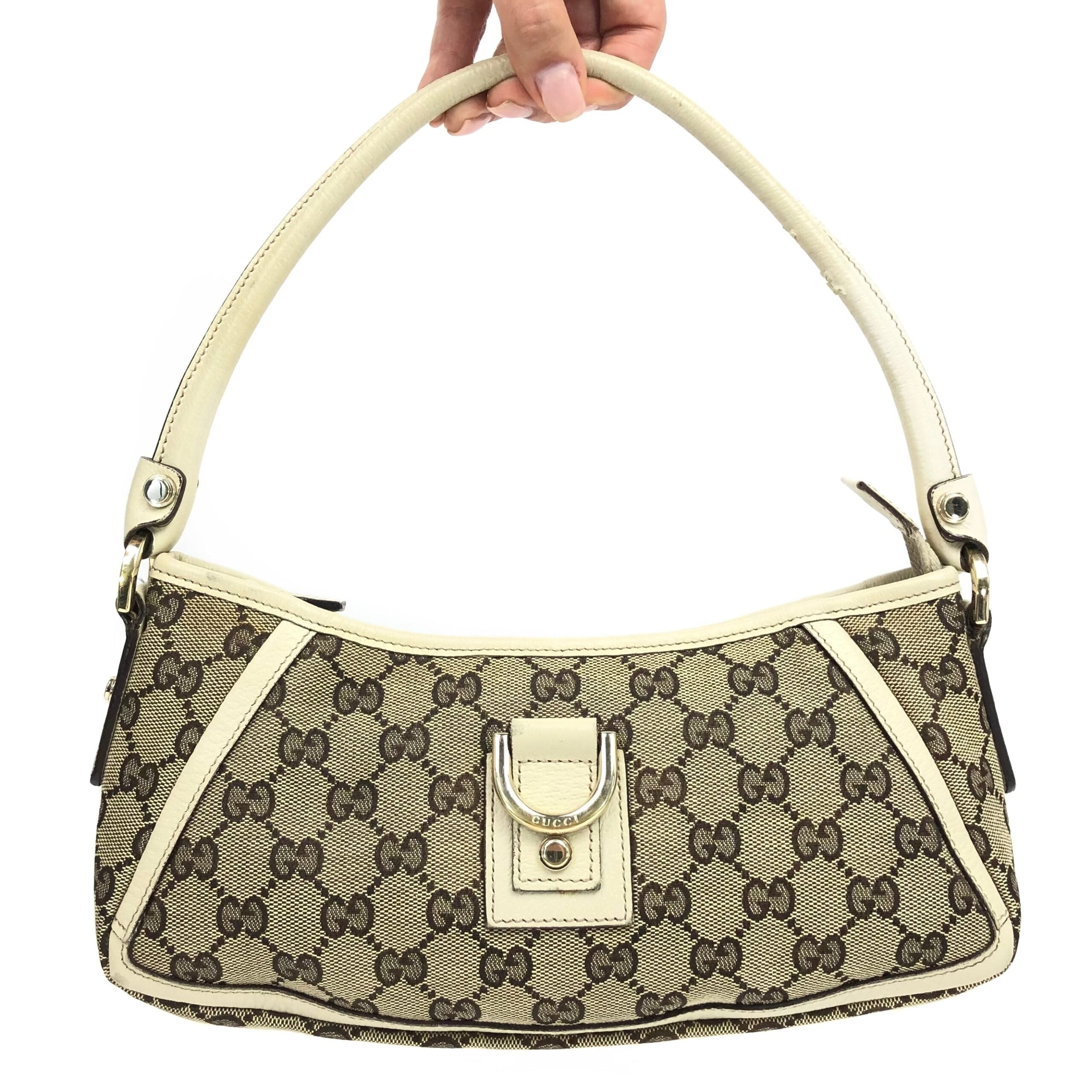 GUCCI MONOGRAM SHOULDER BAG