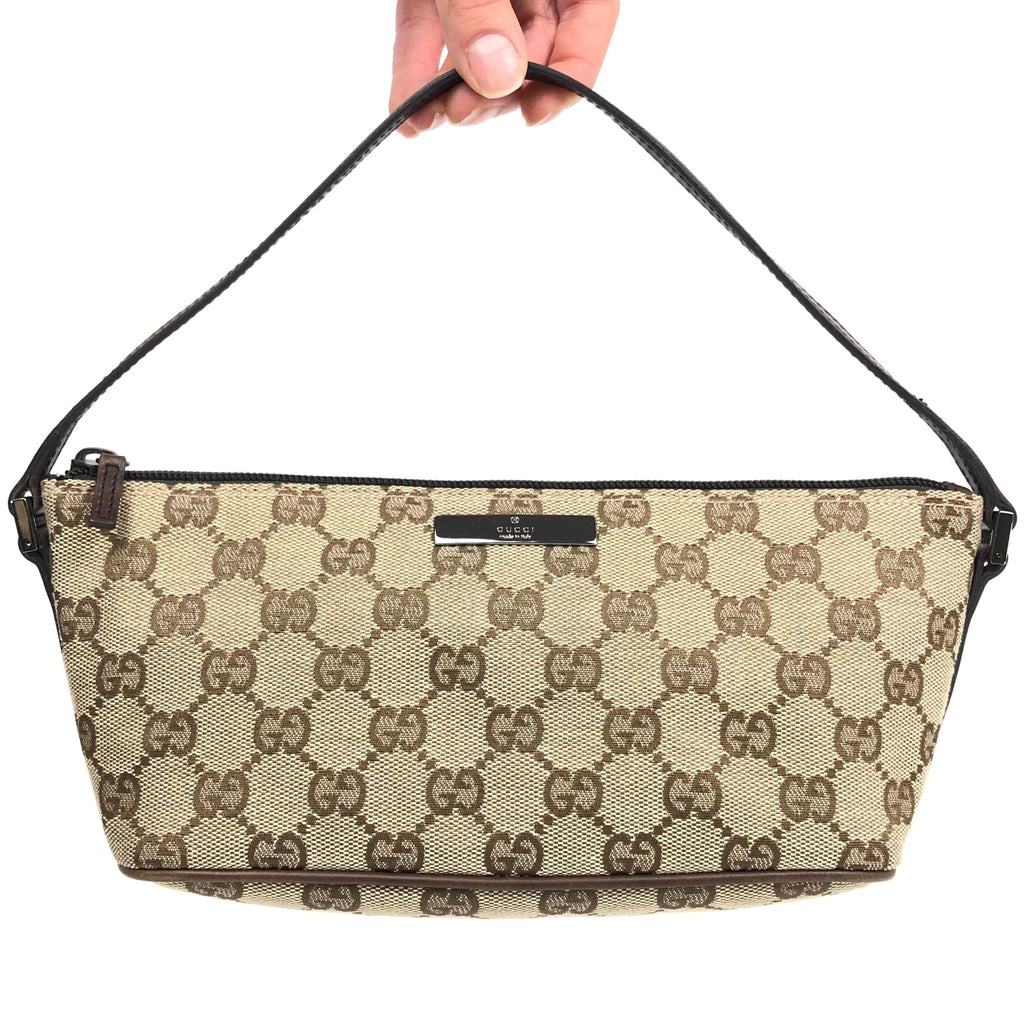 GUCCI MONOGRAM SHOULDER BAG