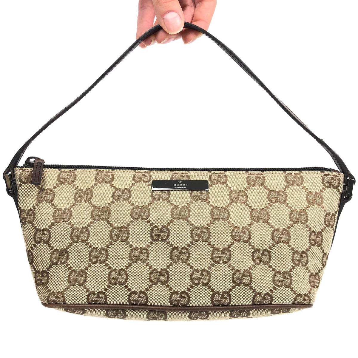GUCCI MONOGRAM SHOULDER BAG