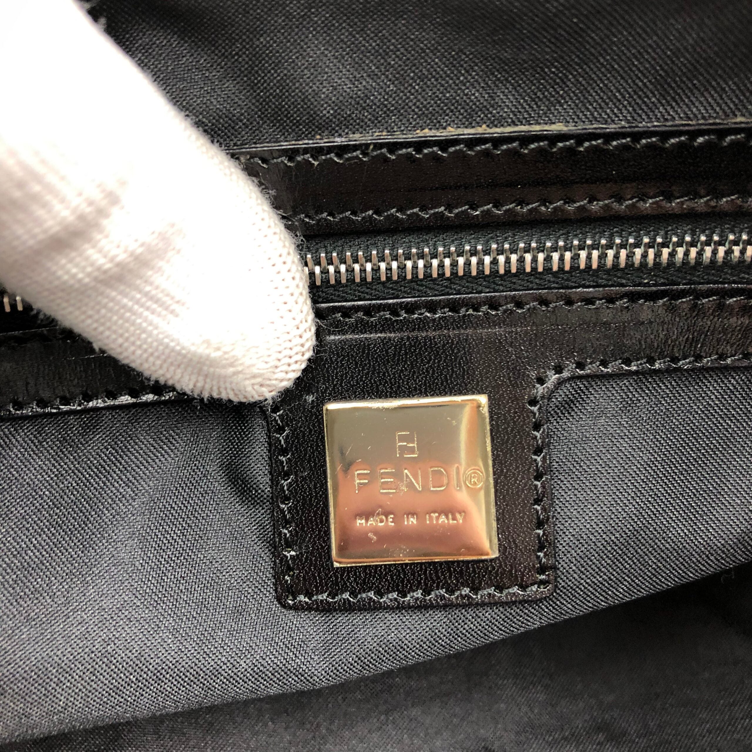 FENDI ZUCCA SHOULDER BAG