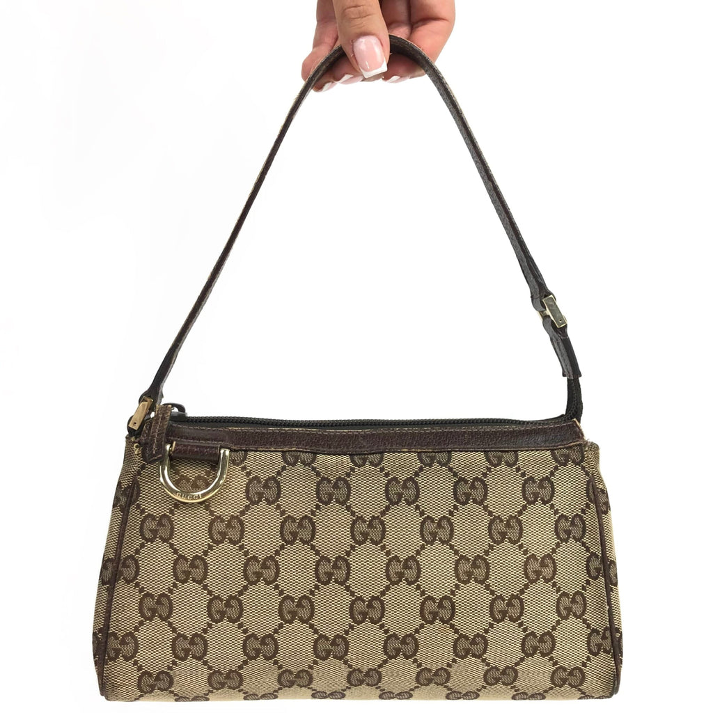 GUCCI MONOGRAM SHOULDER BAG