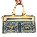 LOUIS VUITTON NEO SPEEDY DENIM BAG