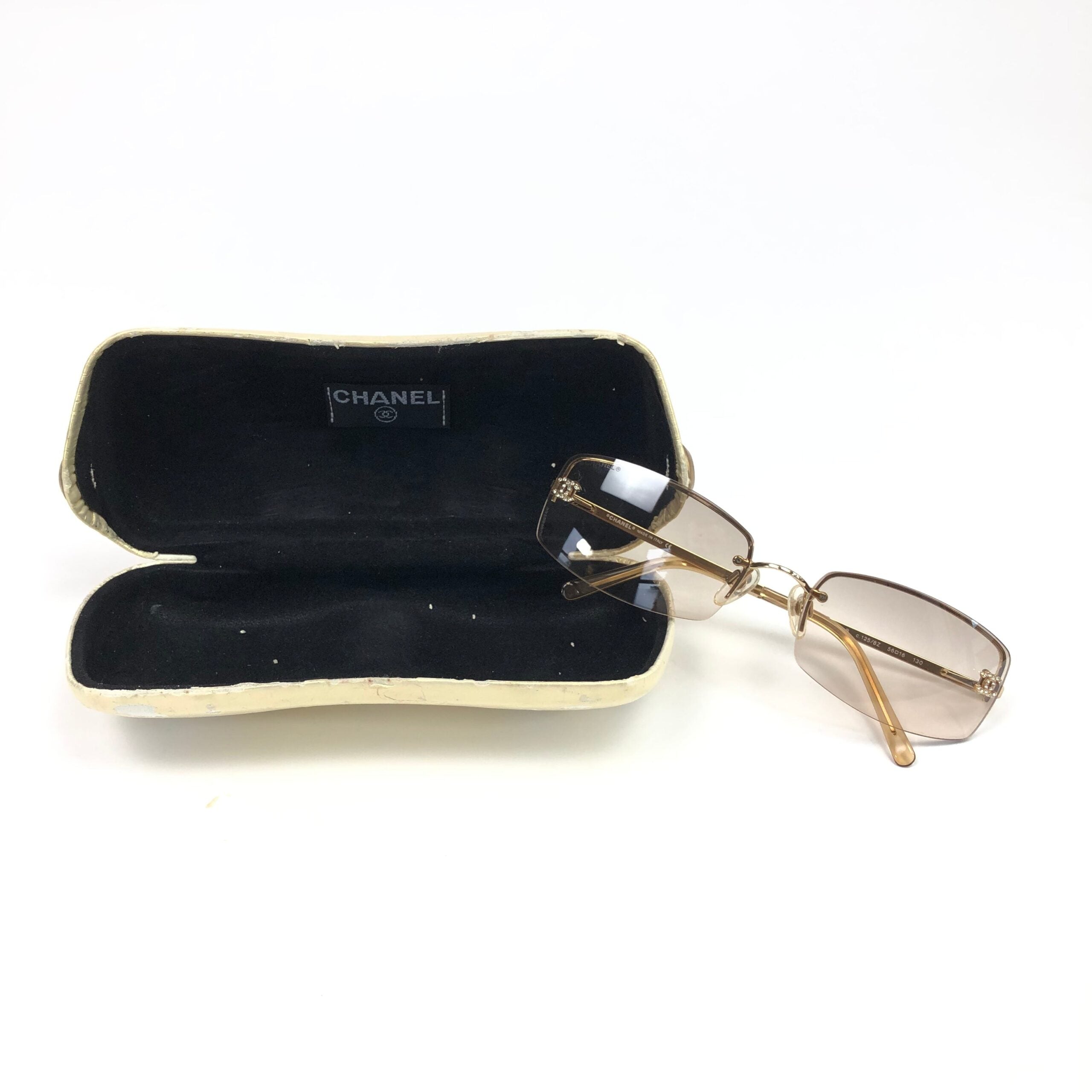 CHANEL RIMLESS SUNGLASSES