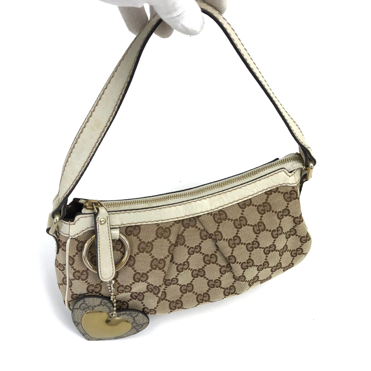 GUCCI MONOGRAM SHOULDER BAG