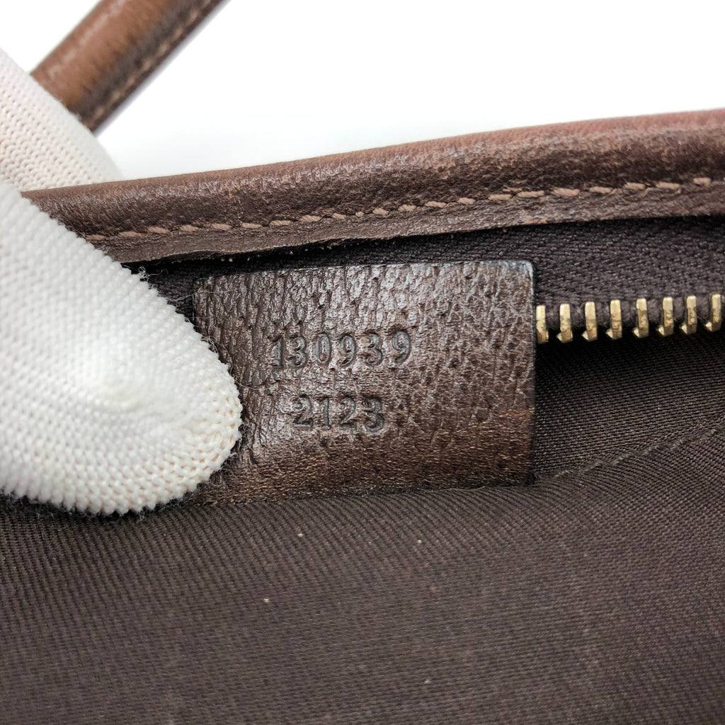 GUCCI MONOGRAM SHOULDER BAG