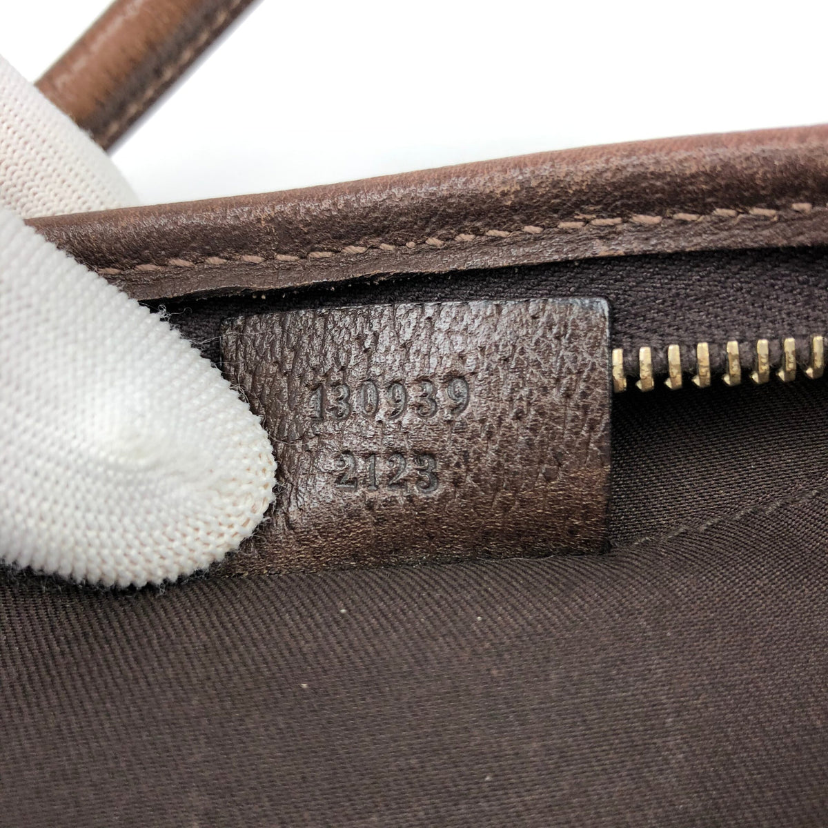 GUCCI MONOGRAM SHOULDER BAG