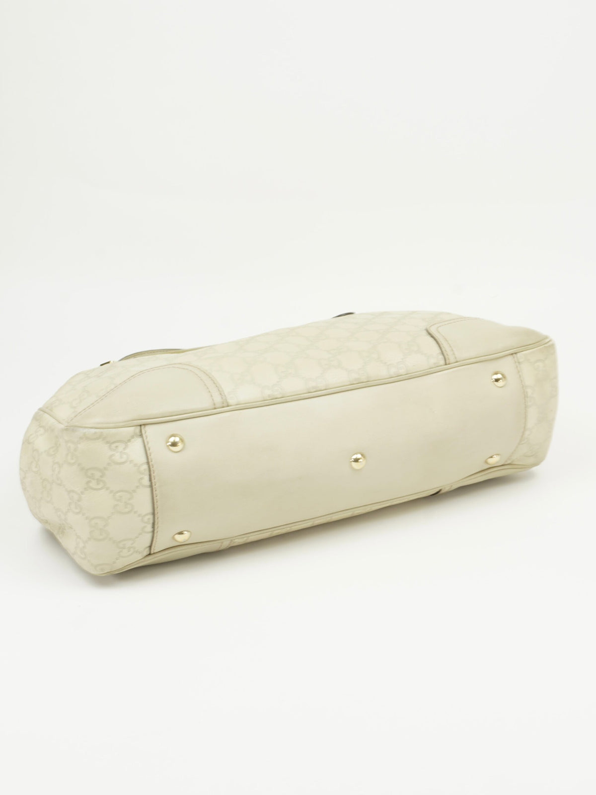GUCCI MONOGRAM LEATHER BAG