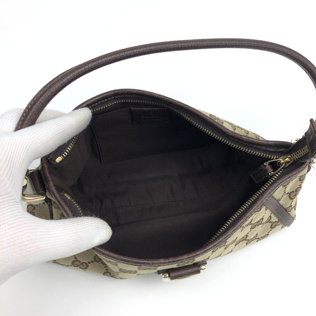 GUCCI MONOGRAM SHOULDER BAG