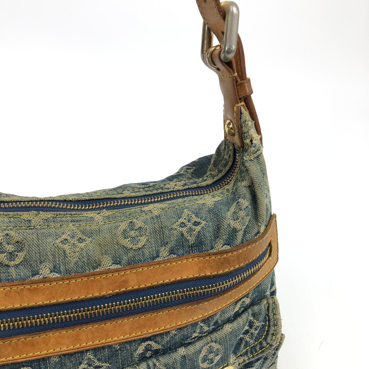 LOUIS VUITTON BAGGY PM DENIM SHOULDER BAG