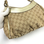 GUCCI ABBEY MONOGRAM SHOULDER BAG