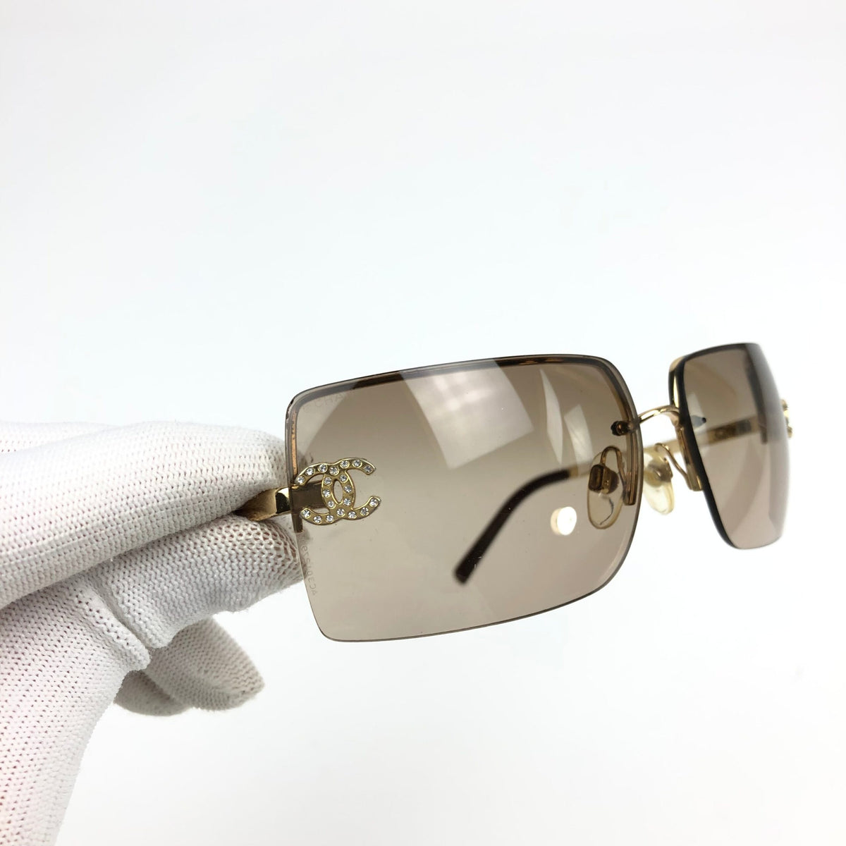 CHANEL RIMLESS SUNGLASSES