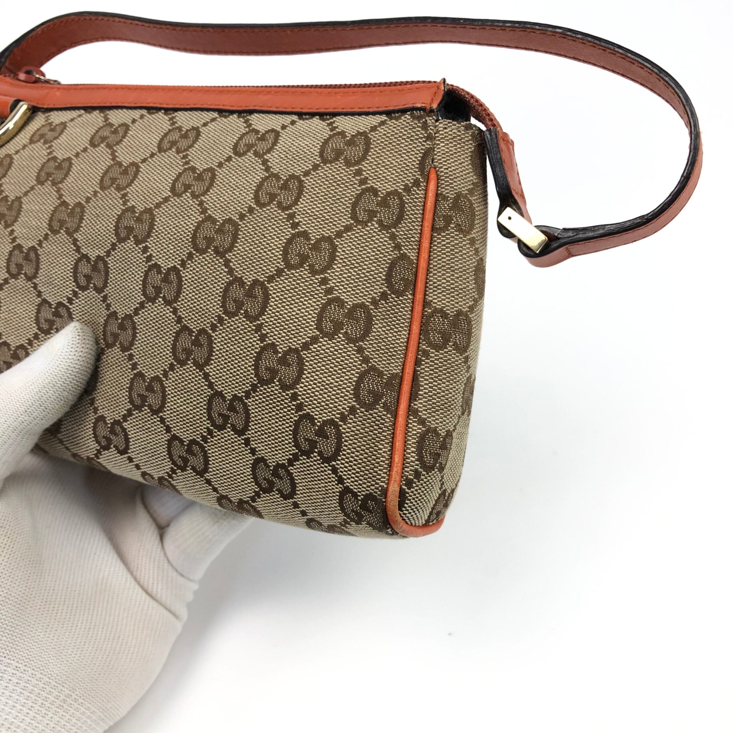 GUCCI MONOGRAM SHOULDER BAG