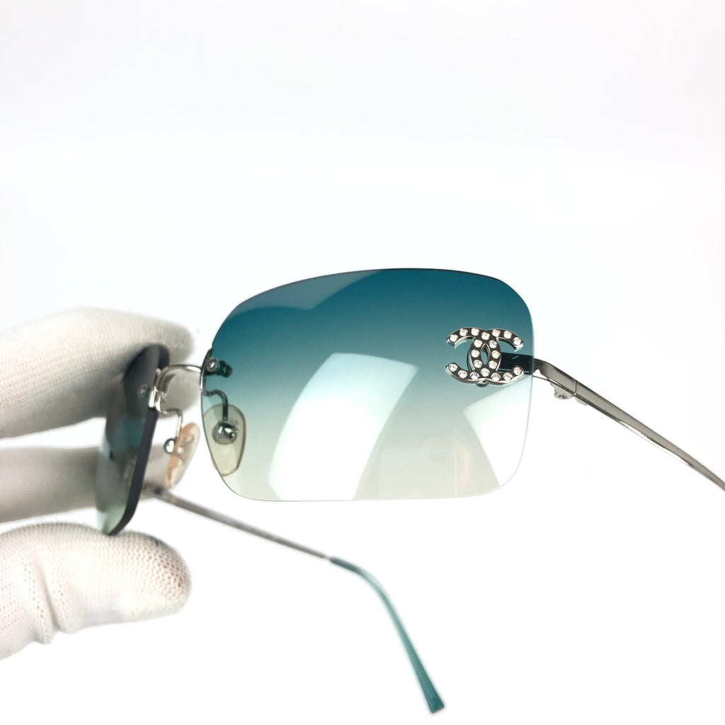 CHANEL RIMLESS SUNGLASSES