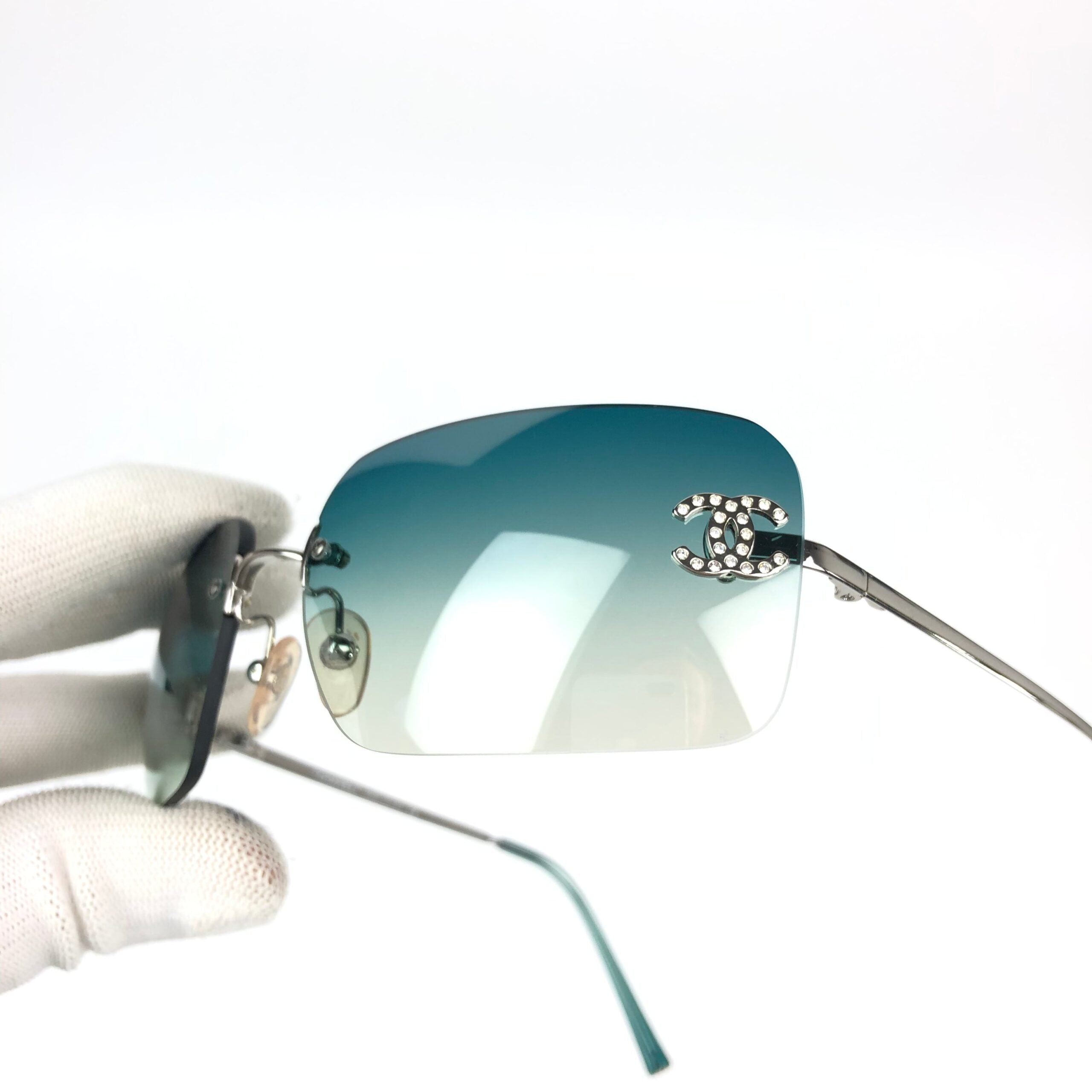 CHANEL RIMLESS SUNGLASSES