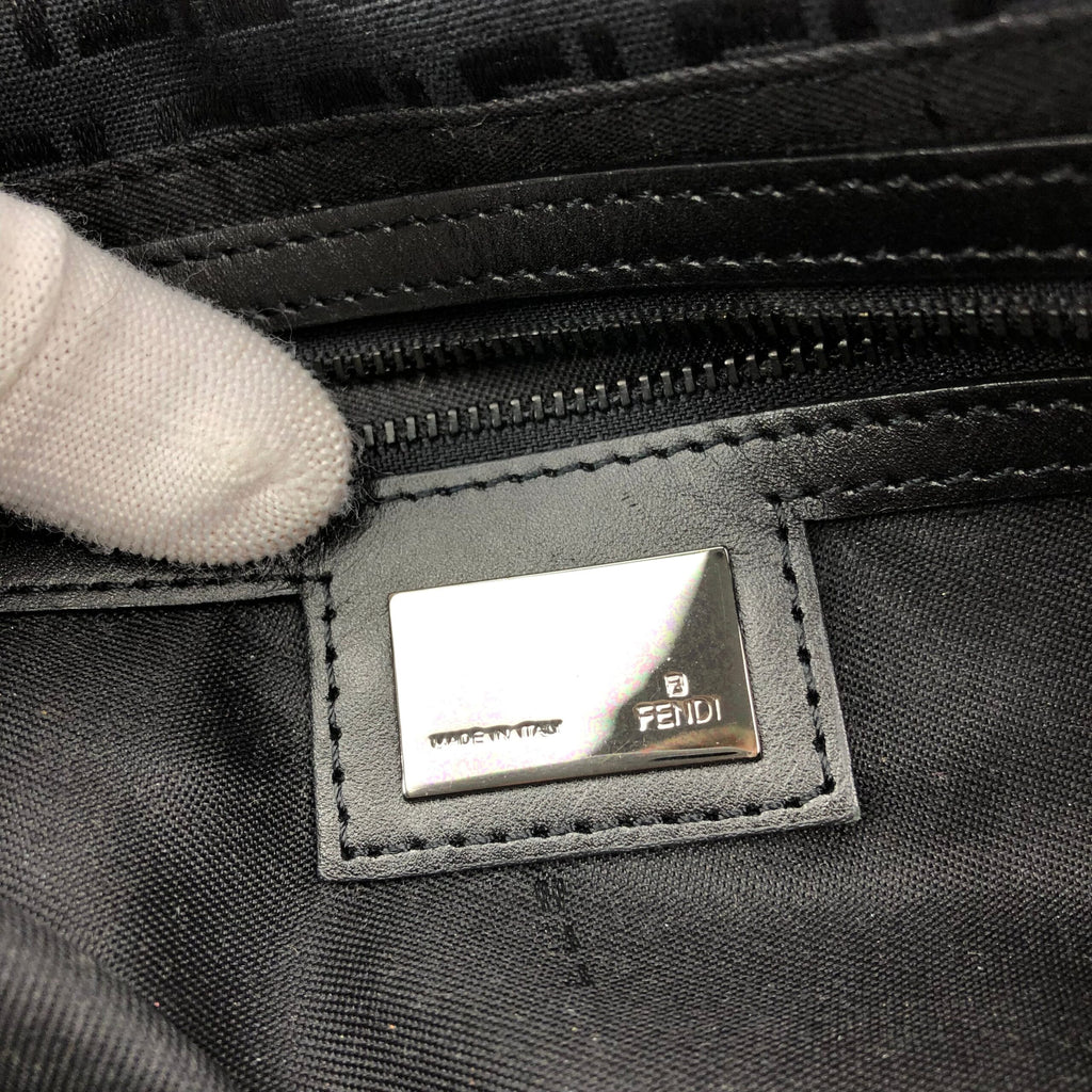 FENDI MONOGRAM BAGUETTE SHOULDER BAG