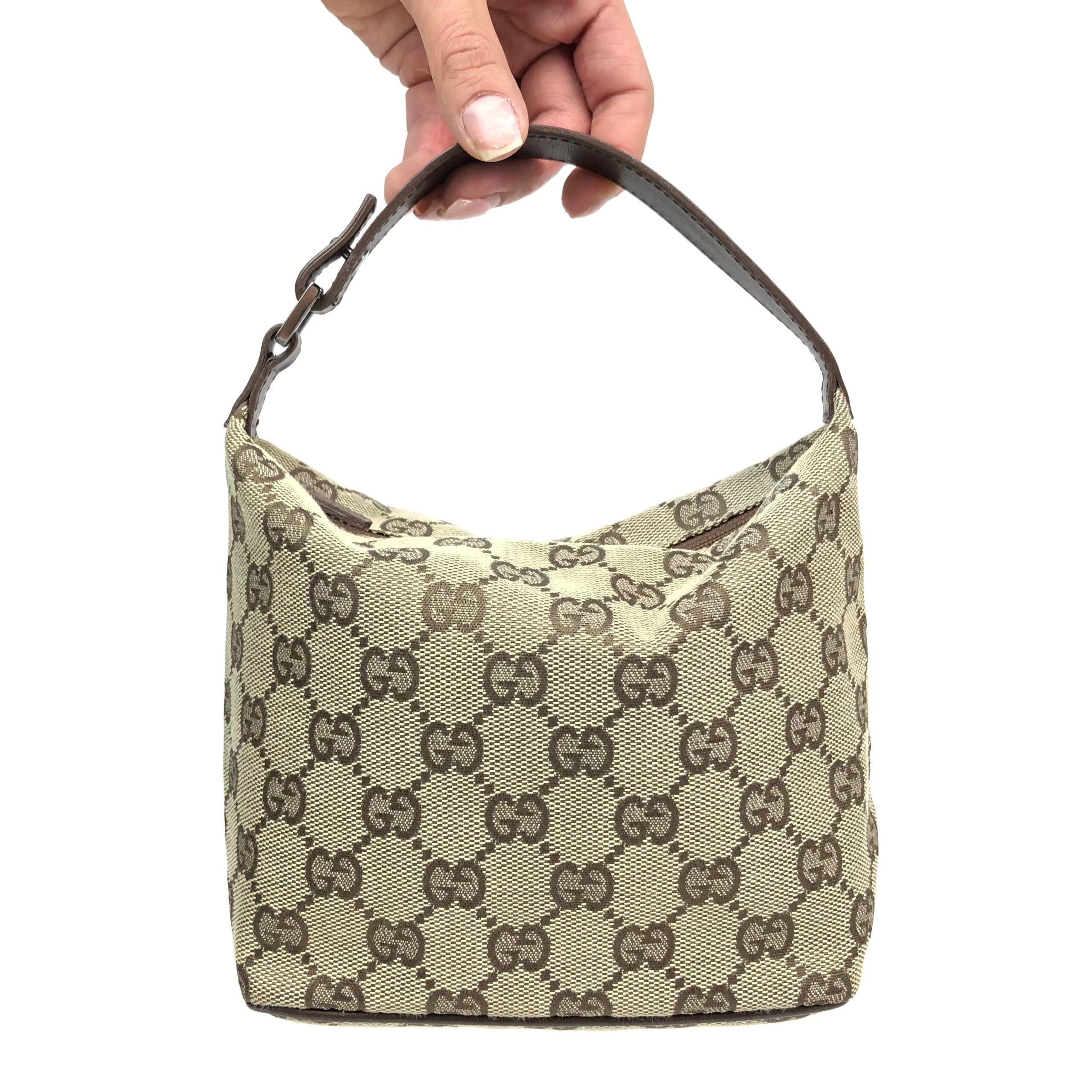 GUCCI MONOGRAM CLUTCH BAG