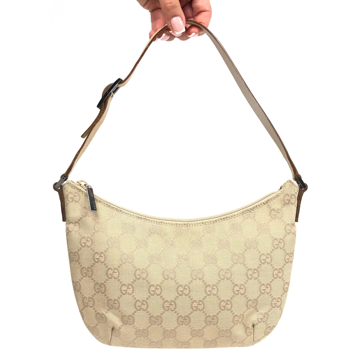 GUCCI MONOGRAM SHOULDER BAG