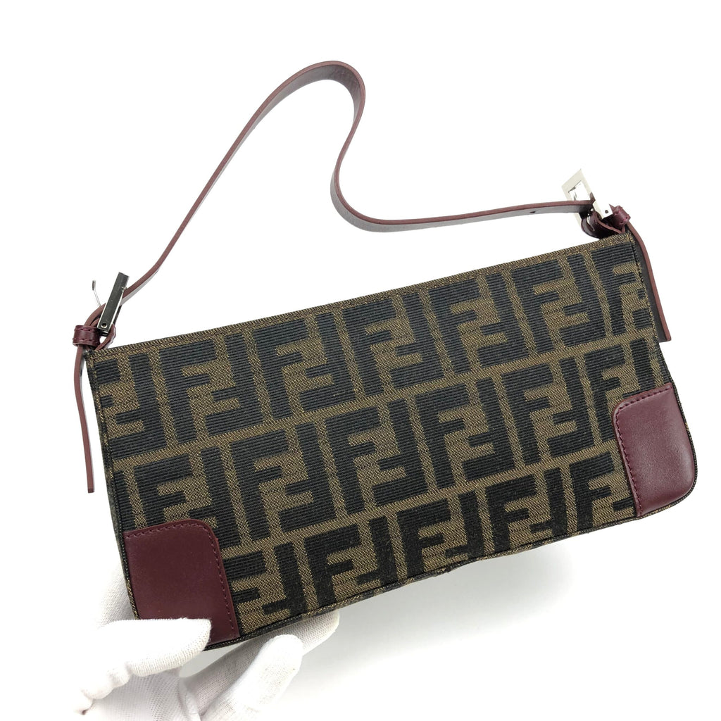 FENDI ZUCCA SHOULDER BAG