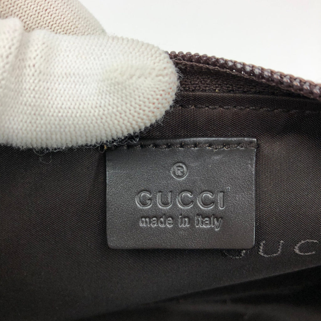 GUCCI MONOGRAM SHOULDER BAG