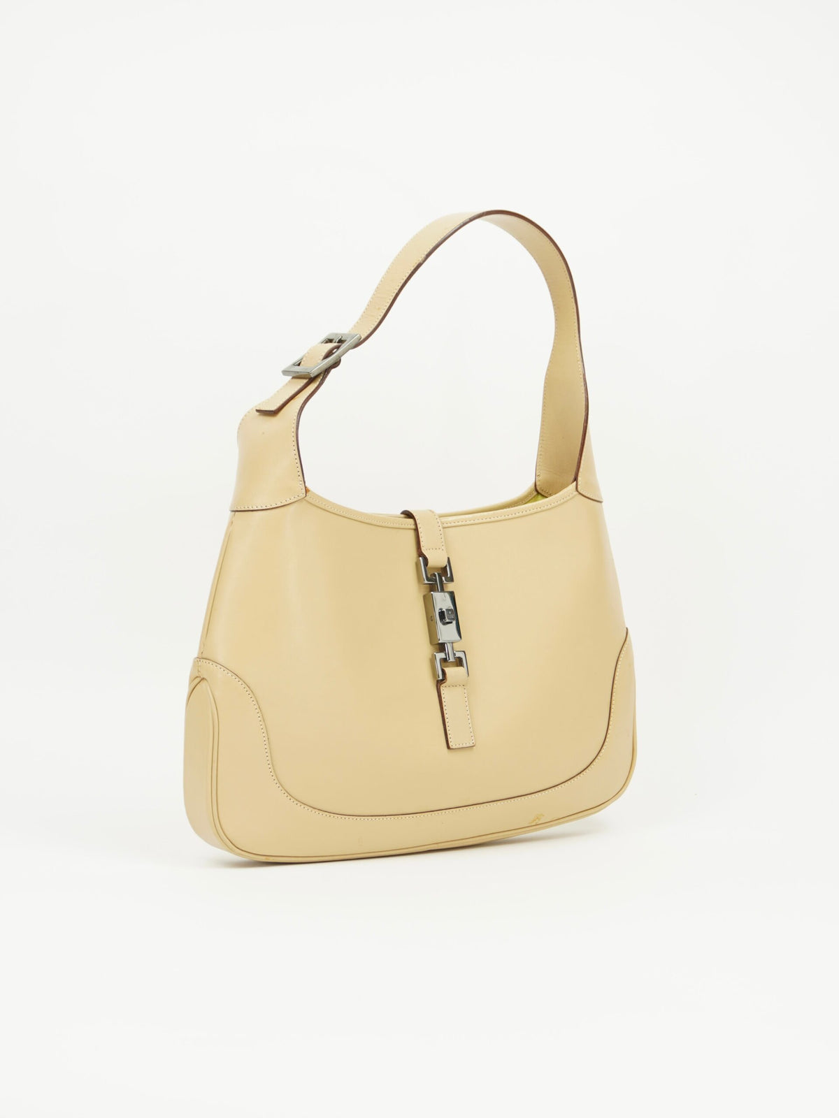 GUCCI LEATHER JACKIE SHOULDER BAG