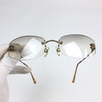 CHANEL RIMLESS SUNGLASSES