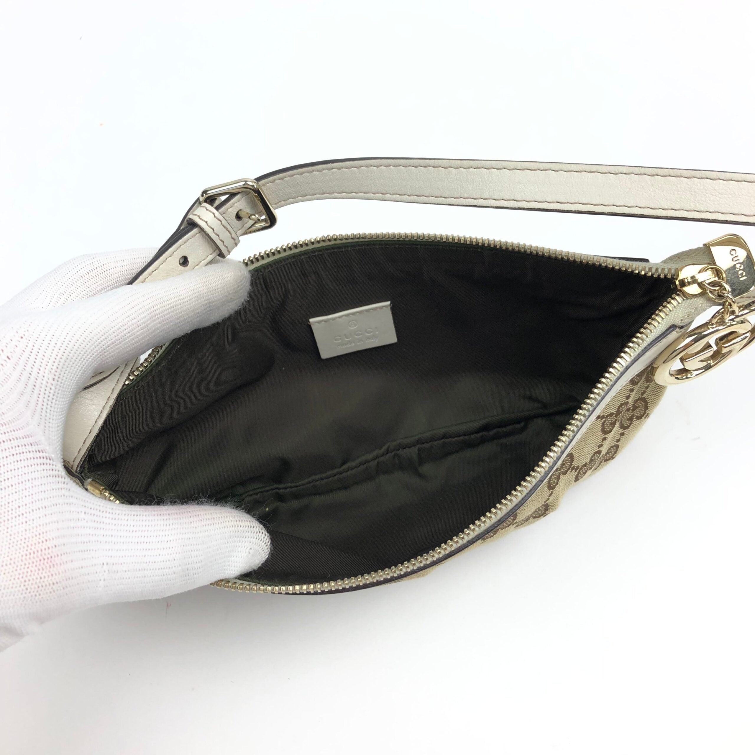 GUCCI MONOGRAM SHOULDER BAG