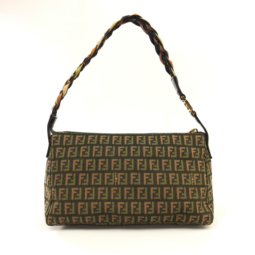 FENDI ZUCCA SHOULDER BAG
