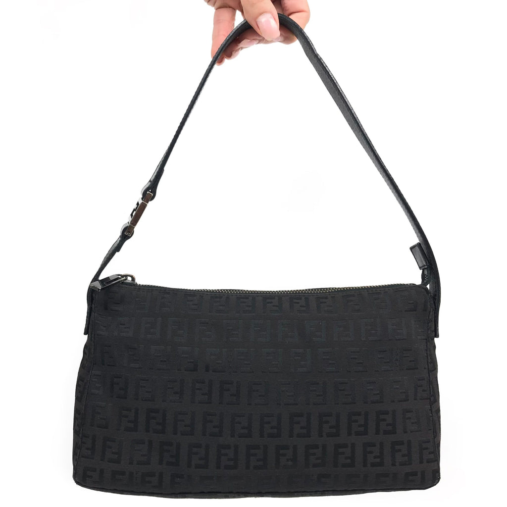 FENDI ZUCCA SHOULDER BAG