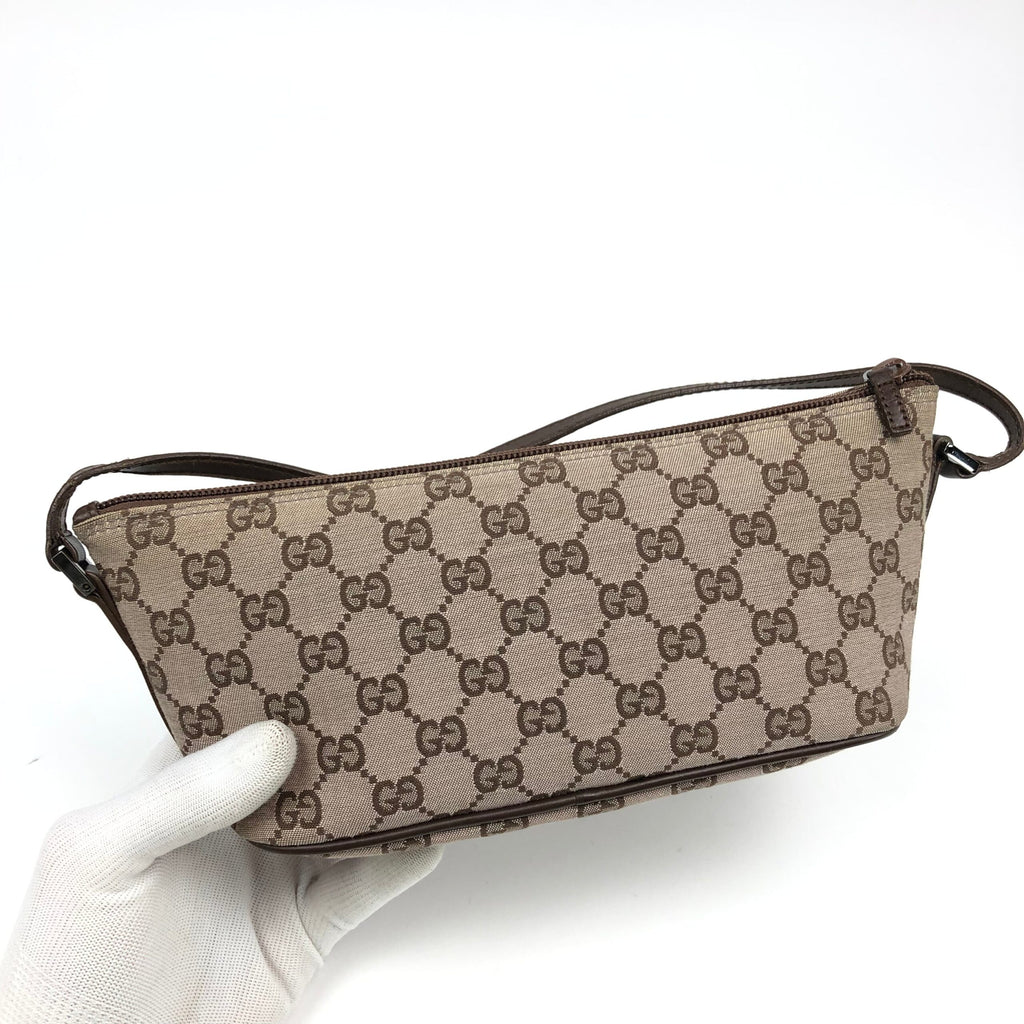 GUCCI MONOGRAM SHOULDER BAG