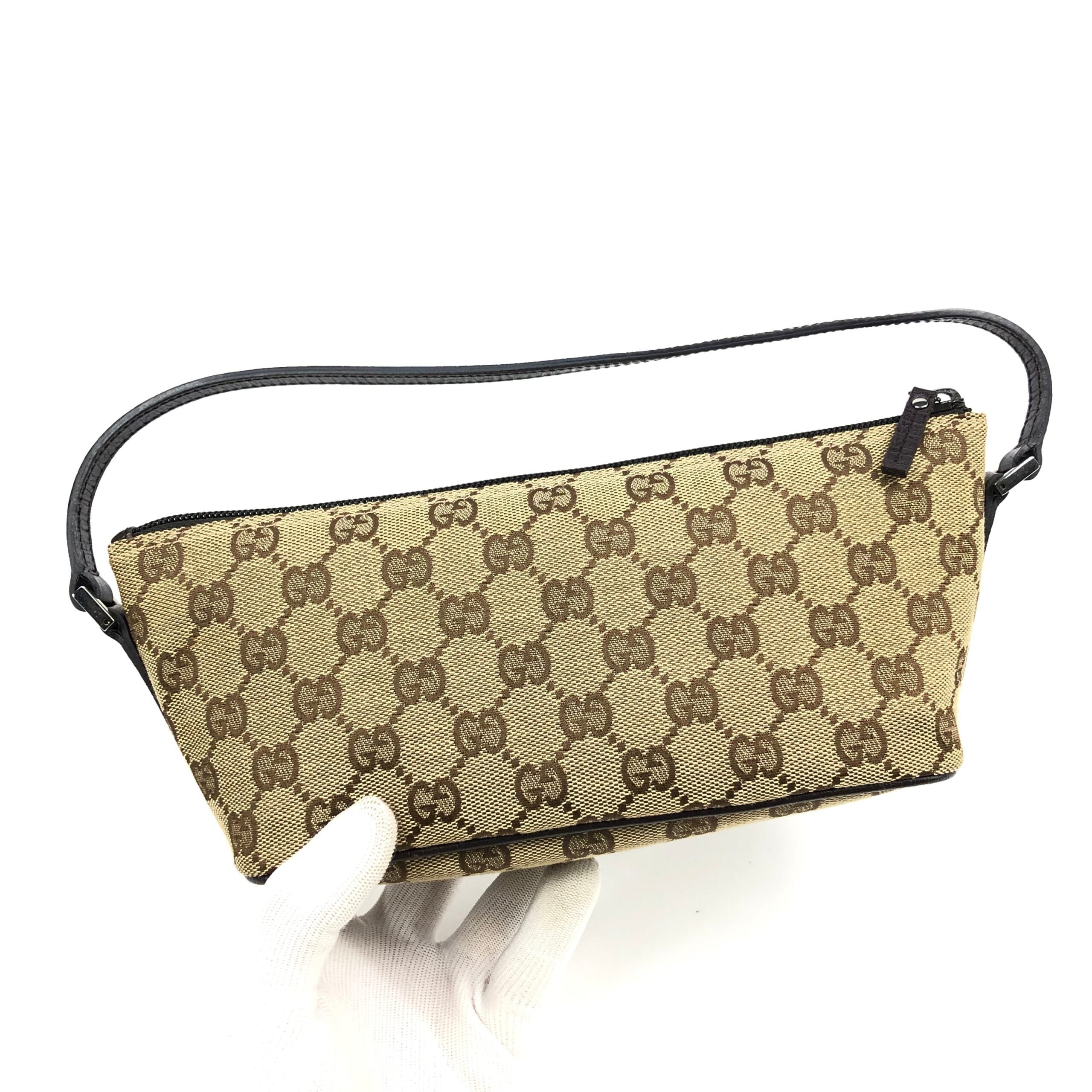 GUCCI MONOGRAM SHOULDER BAG