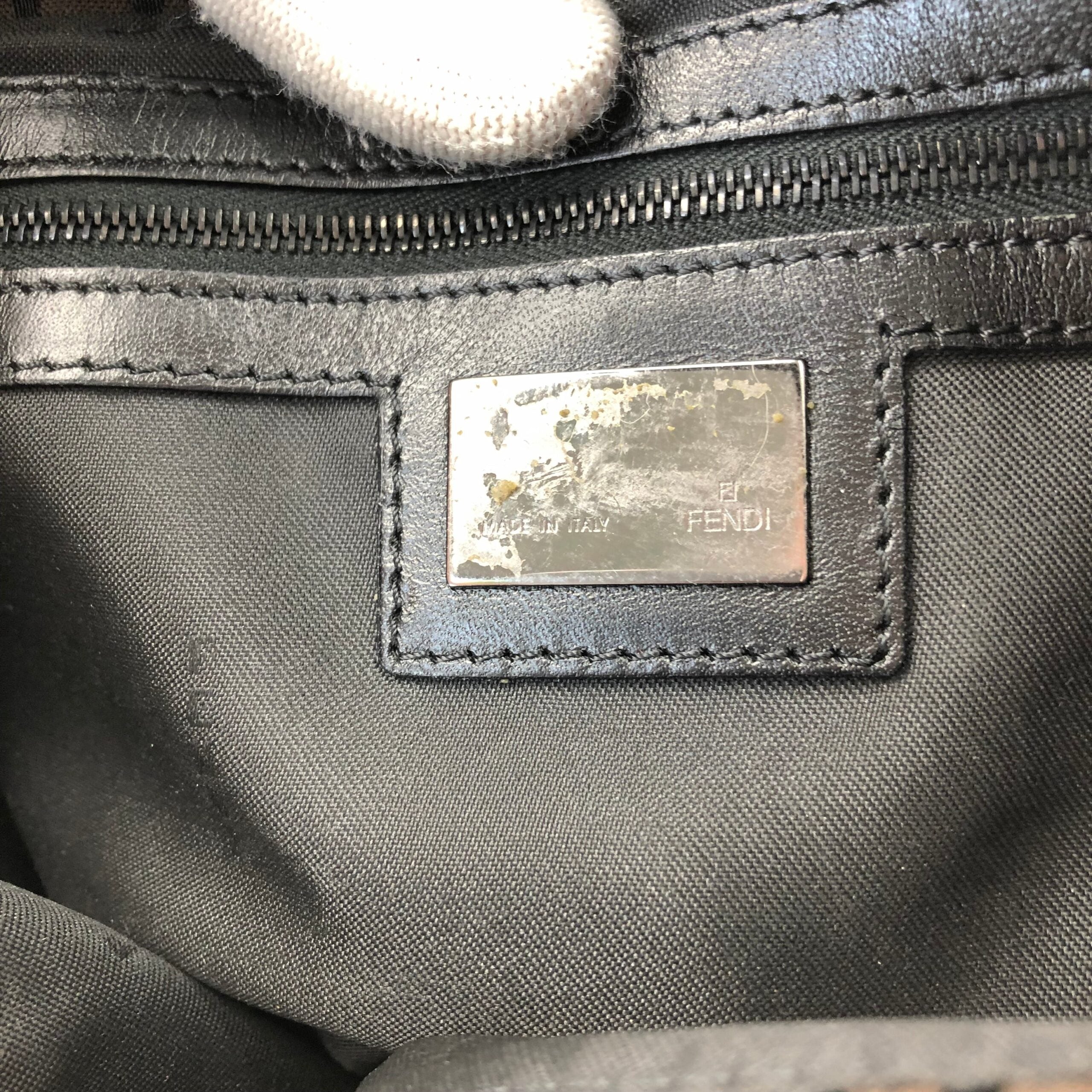 FENDI ZUCCA BAGUETTE BAG