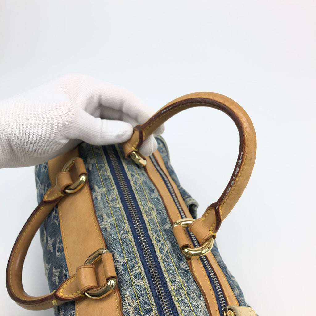 LOUIS VUITTON NEO SPEEDY DENIM BAG